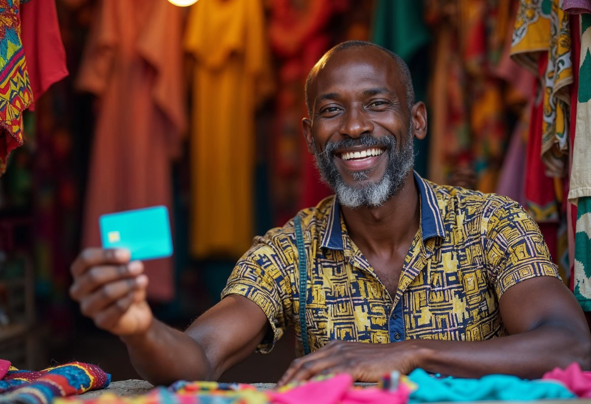 un-homme-dans-un-magasin-en-afrique-qui-montre-une-carte-bancaire